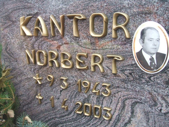 Norbert Kantor 1943 Wodzisław Śląski - Grobonet - Wyszukiwarka osób pochowanych