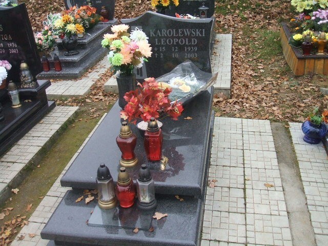 Grób Leopold Karolewski