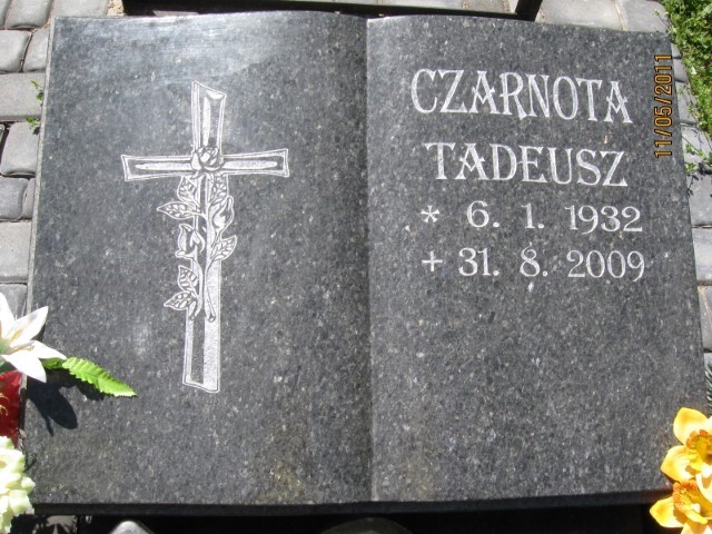 Tadeusz Czarnota 1932 Wodzisław Śląski - Grobonet - Wyszukiwarka osób pochowanych