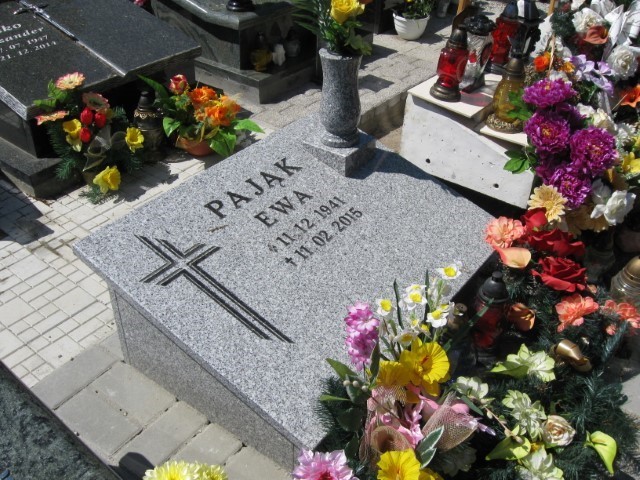 Ewa Pająk 1941 Wodzisław Śląski - Grobonet - Wyszukiwarka osób pochowanych