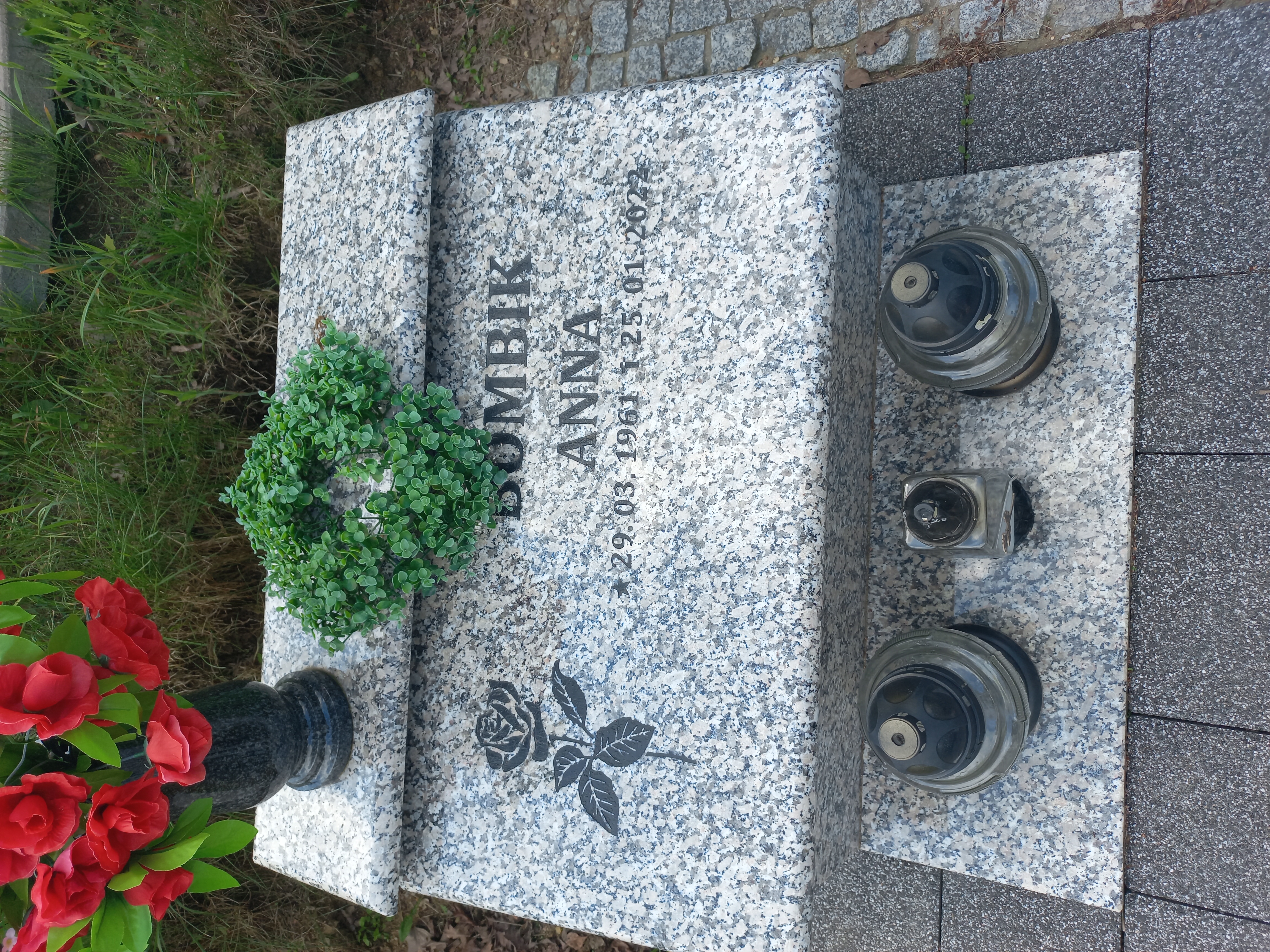 Anna BOMBIK 1961 Wodzisław Śląski - Grobonet - Wyszukiwarka osób pochowanych