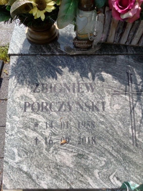 Zbigniew Porczyński 1958 Wodzisław Śląski - Grobonet - Wyszukiwarka osób pochowanych