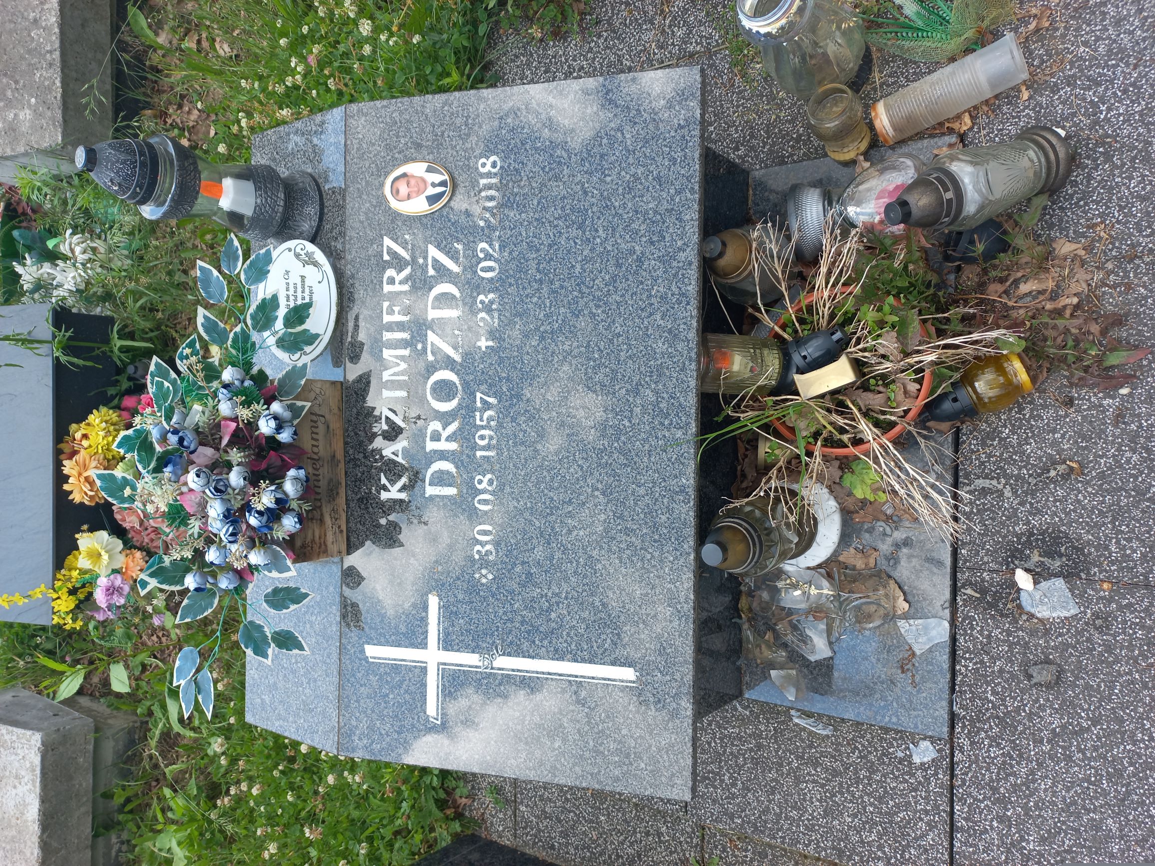 Kazimierz Drożdż 1957 Wodzisław Śląski - Grobonet - Wyszukiwarka osób pochowanych