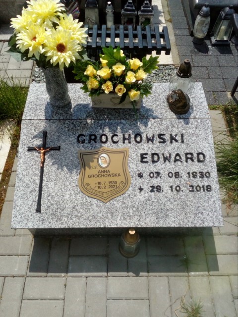 Anna GROCHOWSKA 1930 Wodzisław Śląski - Grobonet - Wyszukiwarka osób pochowanych