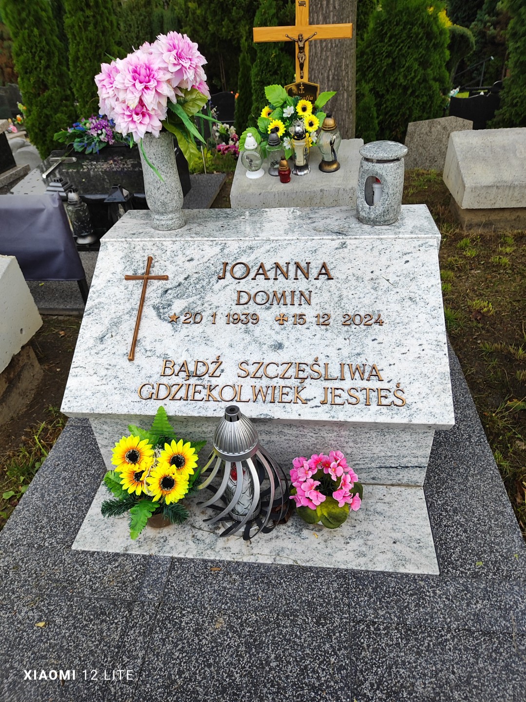 Grób Joanna Domin