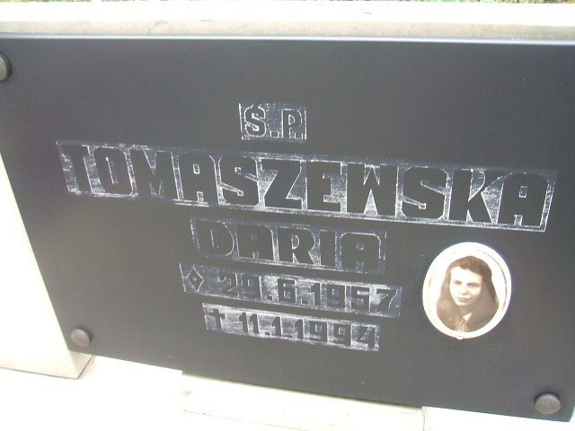 Daria Tomaszewska 1957 Wodzisław Śląski - Grobonet - Wyszukiwarka osób pochowanych
