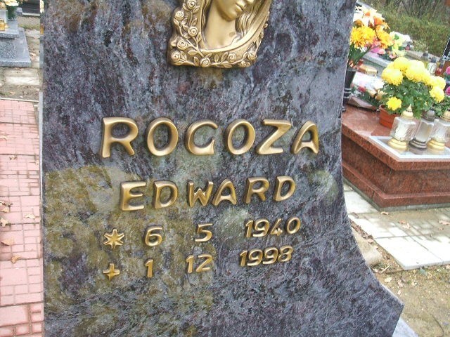 Edward Rogoza 1940 Wodzisław Śląski - Grobonet - Wyszukiwarka osób pochowanych