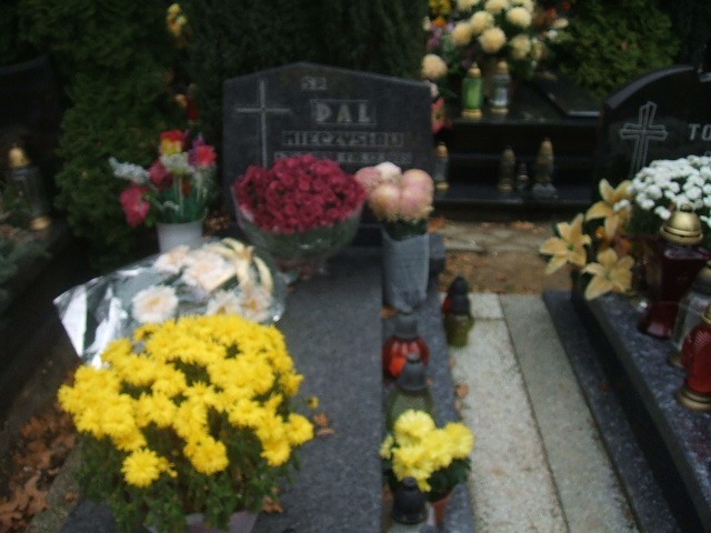 Grób Mieczysław Pal