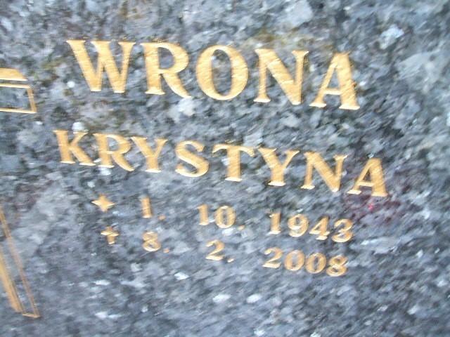 Józef Wrona 1938 Wodzisław Śląski - Grobonet - Wyszukiwarka osób pochowanych
