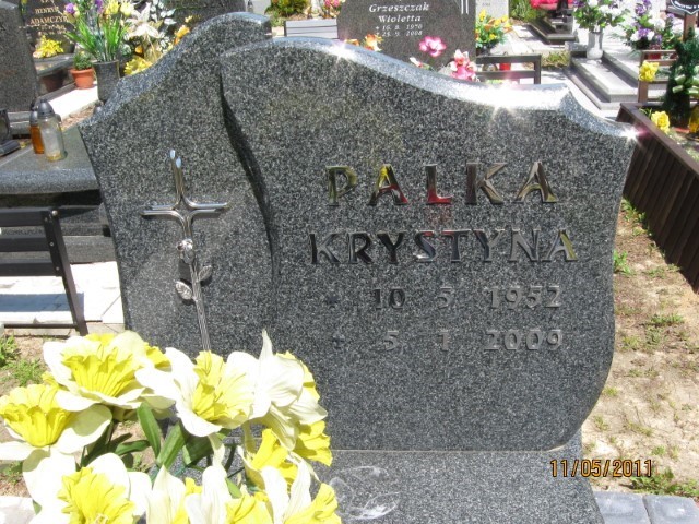 Krystyna Palka 1952 Wodzisław Śląski - Grobonet - Wyszukiwarka osób pochowanych