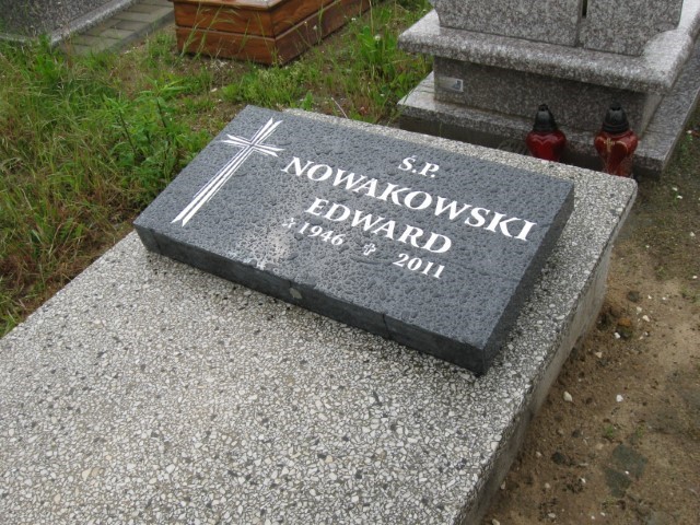 Edward Nowakowski 1946 Wodzisław Śląski - Grobonet - Wyszukiwarka osób pochowanych