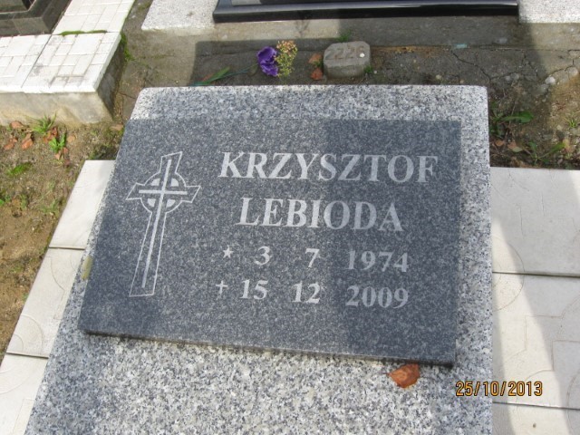 Grób Krzysztof Lebioda