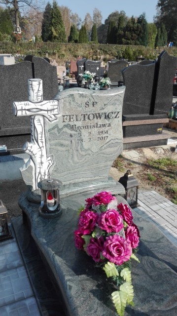 Grób Bronisława Feltowicz
